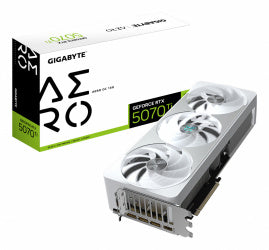 Tarjeta de Video GIGABYTE GeForce RTX 5070 Ti AERO OC 16GB GDDR7 | GV-N507TAERO OC-16GD