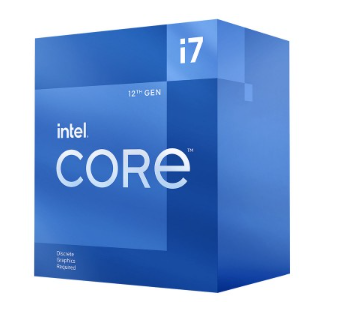 Procesador Intel Core i7-12700F 12va Gen | 4.9 GHz Turbo | 12 Núcleos | LGA1700