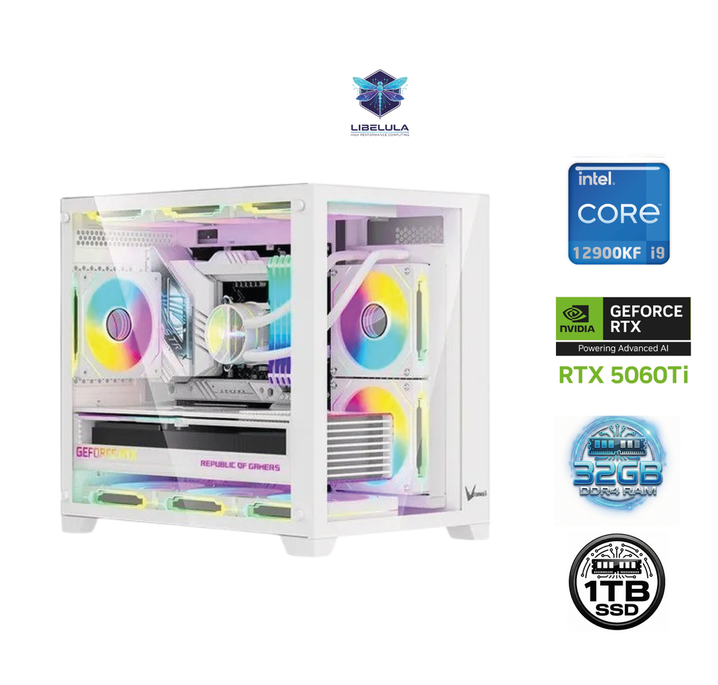 PC Gamer Extreme Intel Core i9 12900KF | NVIDIA RTX 5060 Ti 16GB | 32GB RAM | 1TB SSD - Edición Elite