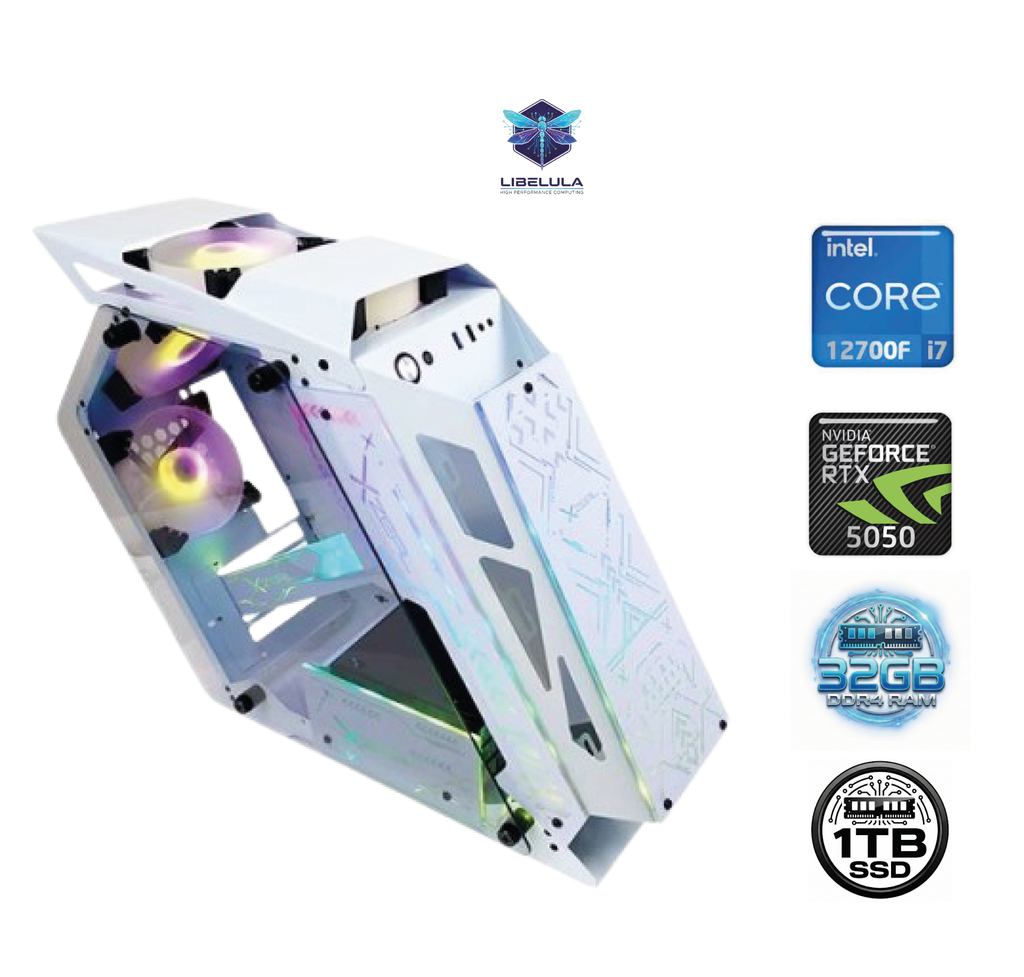 PC Gamer Intel Core i7 12700F | NVIDIA RTX 5050 8GB | 32GB RAM | 1TB SSD - Edición Creator & Gaming